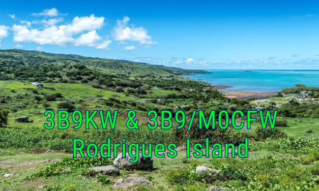 3B9KW & 3B9/M0CFW – Rodrigues Island